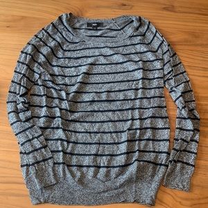 Long sleeve striped sweater